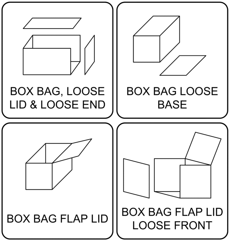 3D Barrier Bag formats