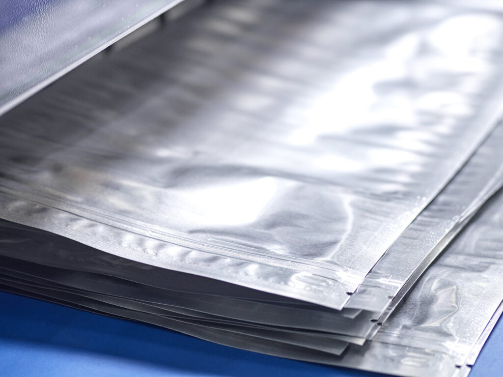 Aluminium Barrier Foil Zipper Pouches