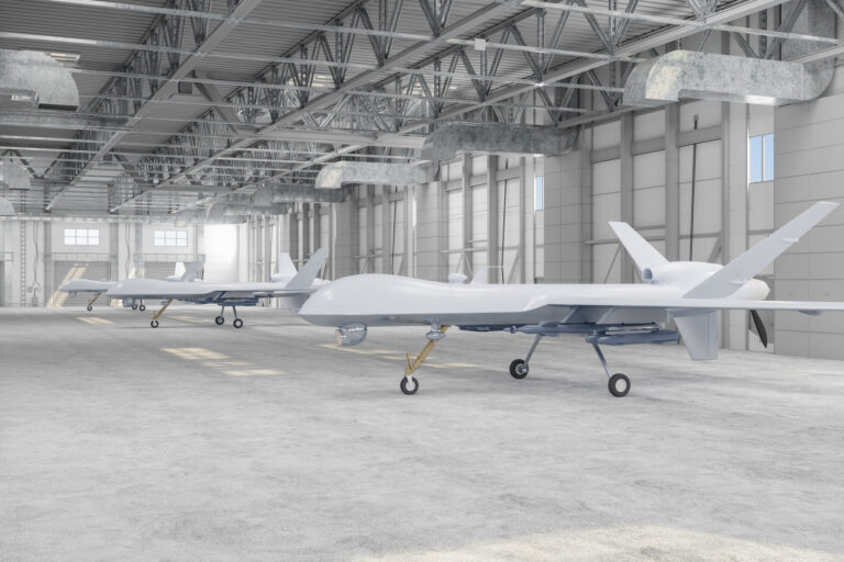 Military Combat Drones