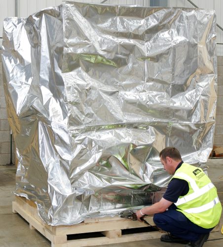 3D Barrier Bags - Packing Process Step 2